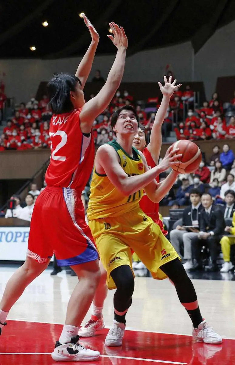 【画像・写真】デンソーが悲願の初優勝　ENEOSに33点差大勝で11連覇を阻止　バスケ皇后杯