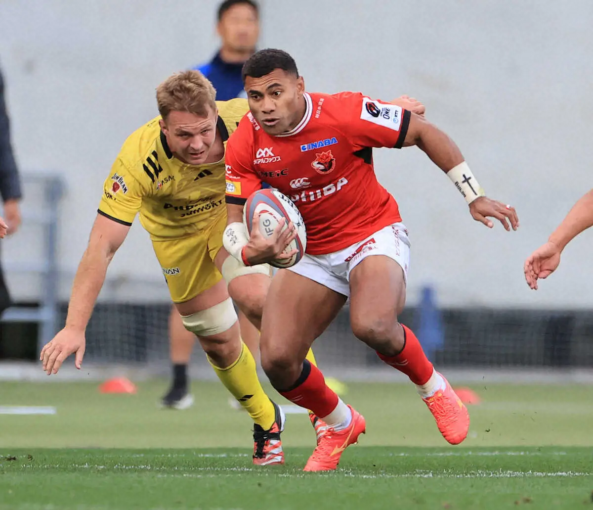 【画像・写真】ラグビーBL東京・ナイカブラ　日本代表次期HCエディー氏の前で「超速」トライ　新方針体現で猛アピール