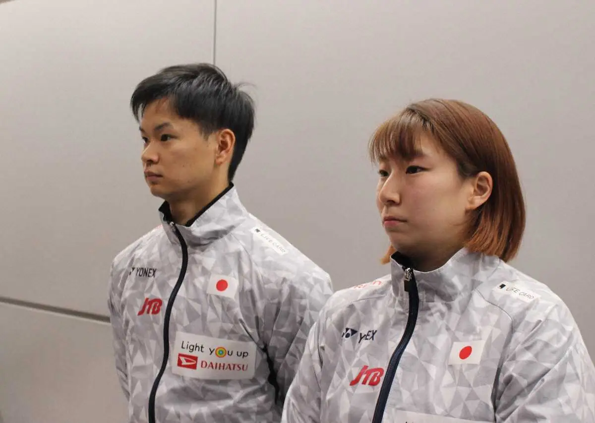 【画像・写真】4強ワタガシ帰国　渡辺「厳しい結果」東野「負けが多かった」バドミントンワールドツアーファイナルズ　