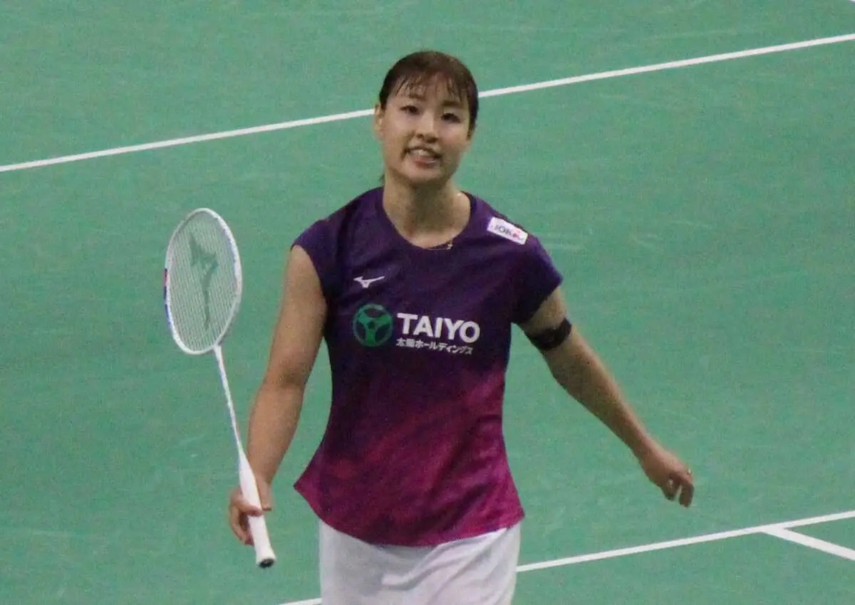 【画像・写真】2回戦圧勝の奥原希望　井上尚弥に刺激「負けないことがより凄い」バドミントン全日本総合