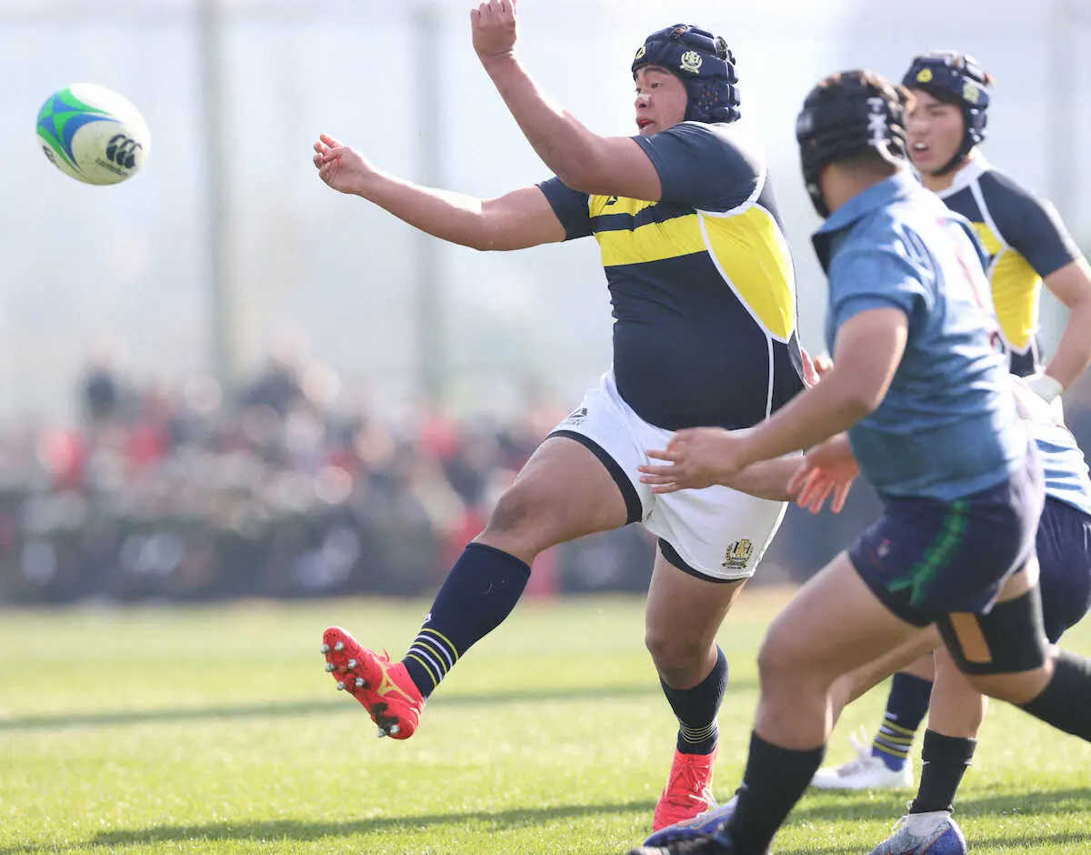 【画像・写真】【高校ラグビー】川越東　秀才リーダーで花園1勝　寺山が先制トライ演出