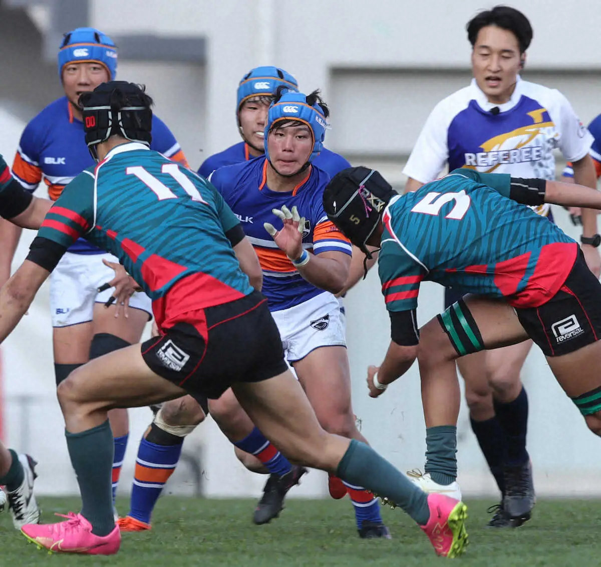 【画像・写真】【高校ラグビー】札幌山の手　逆転負けで2大会ぶり勝利ならず　近藤主将「勢いに負けた」