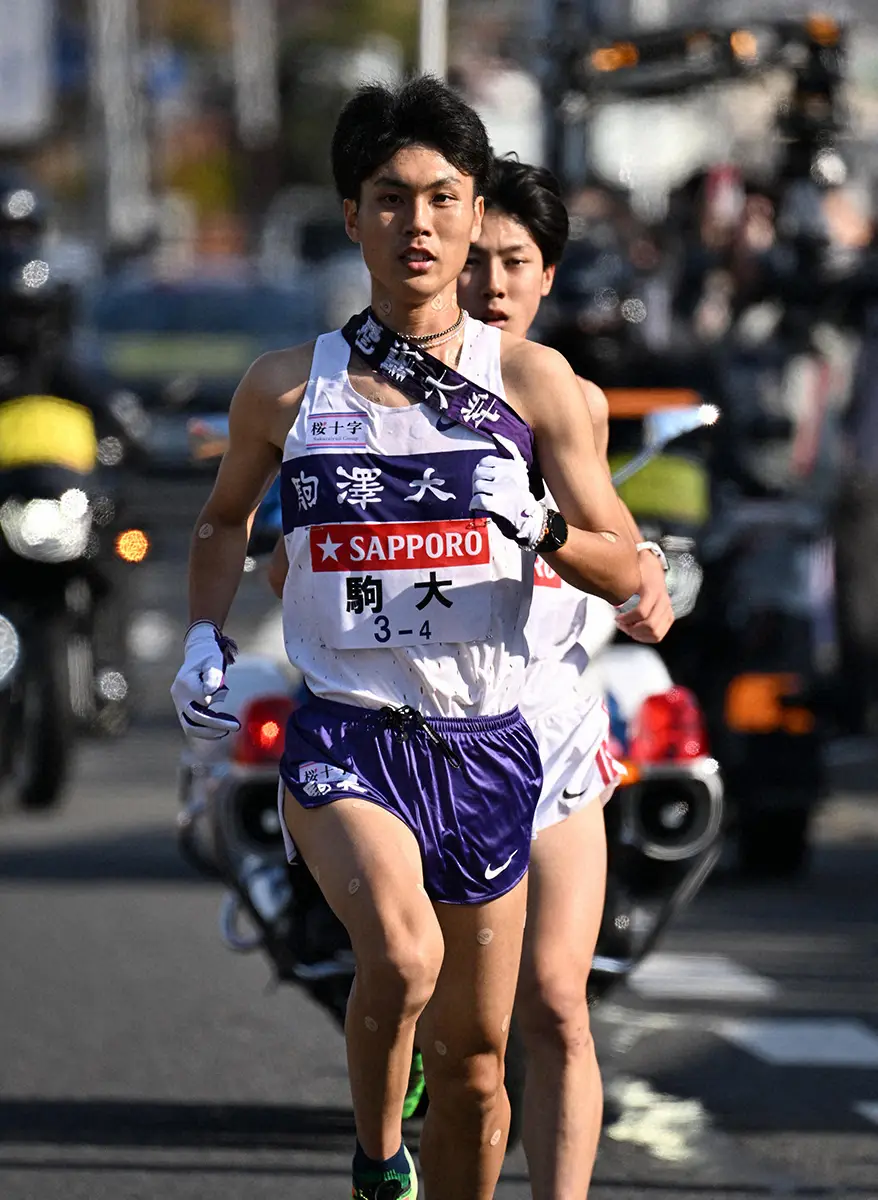 【画像・写真】【箱根駅伝】駒大は2区鈴木芽吹、3区佐藤圭汰　中大の吉居大和は2区　区間エントリー発表
