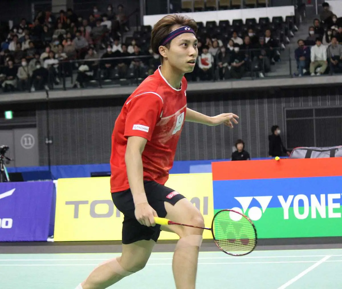 【画像・写真】奈良岡がコンディション不良で棄権　桃田とのエース対決は実現せず　バドミントン全日本総合