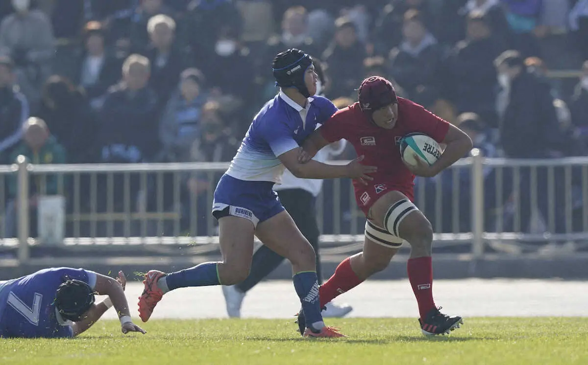 【画像・写真】【高校ラグビー】流通経大柏、Bシードの尾道撃破　後半の逆転劇でベスト16進出
