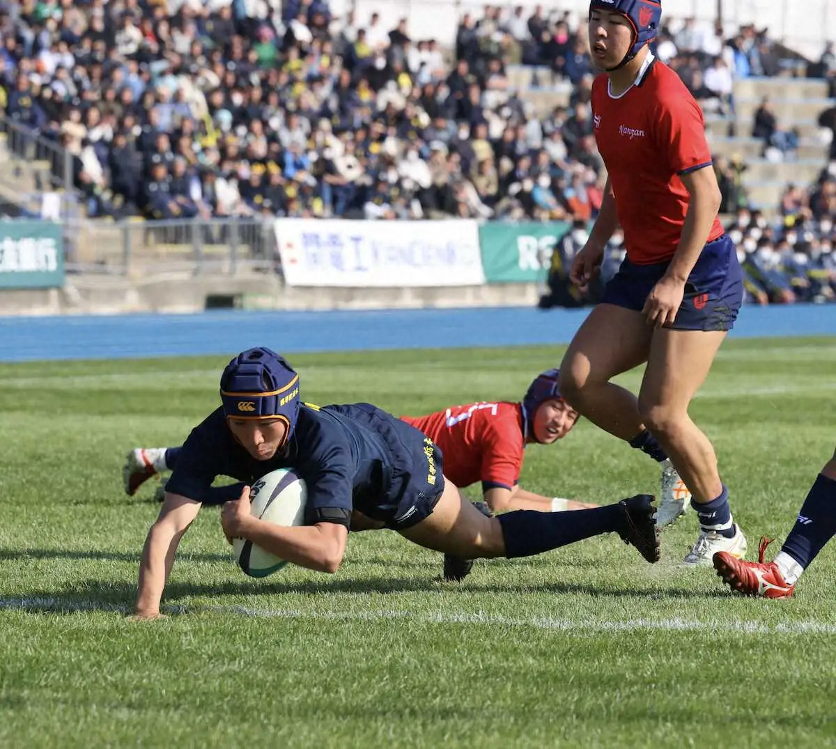【画像・写真】【高校ラグビー】国学院栃木、長崎南山から71得点で快勝発進　吉岡監督「魔物がいる鬼門」突破