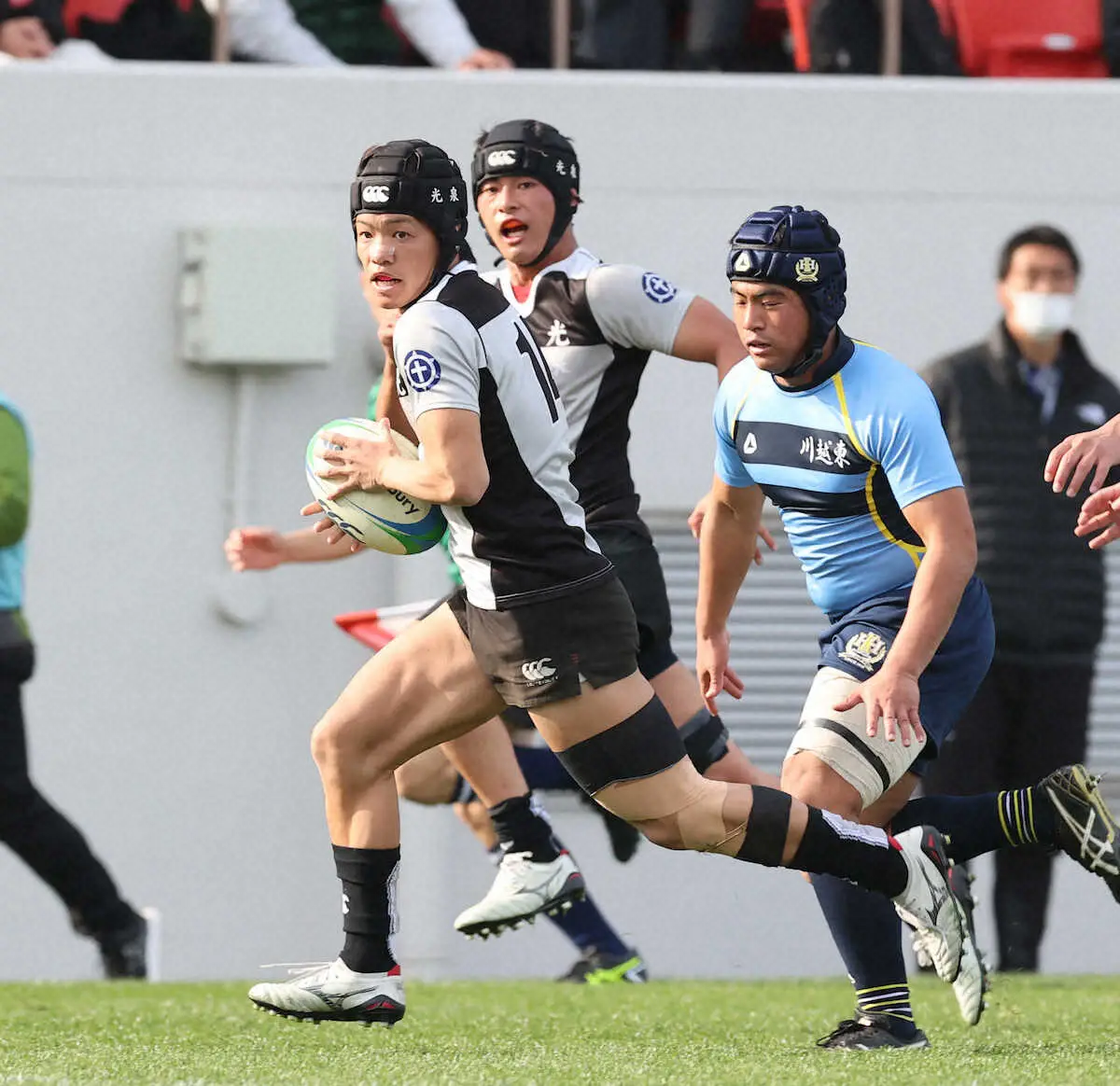 【画像・写真】【高校ラグビー】光泉カトリックが4年ぶり3回戦へ　「エキサイティングラグビー」見せた