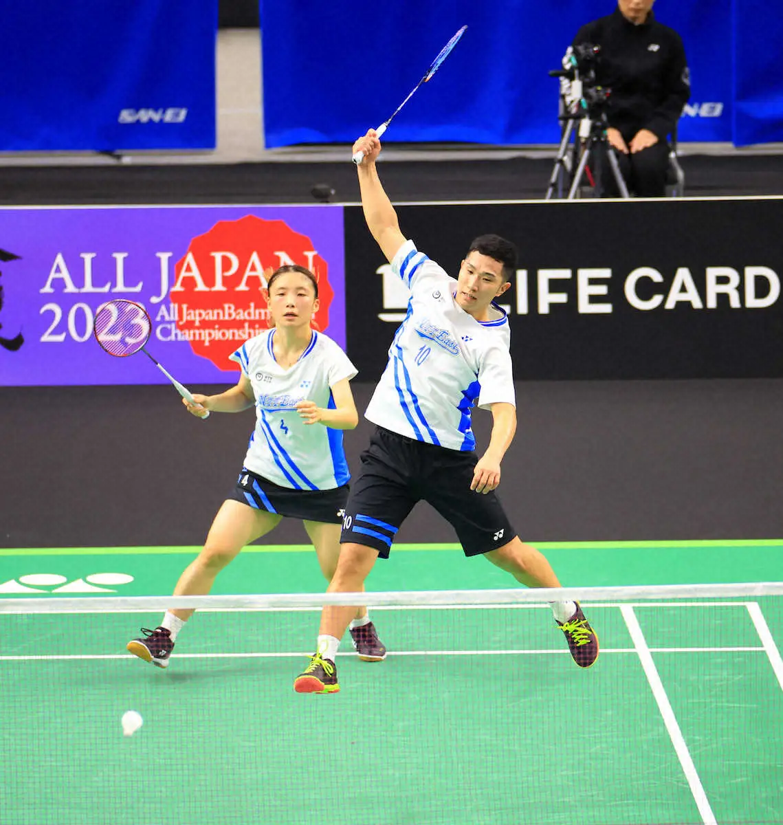 【画像・写真】混合ダブルスは山下・篠谷組が初優勝　篠谷「夢見ていた舞台」バドミントン全日本総合選手権