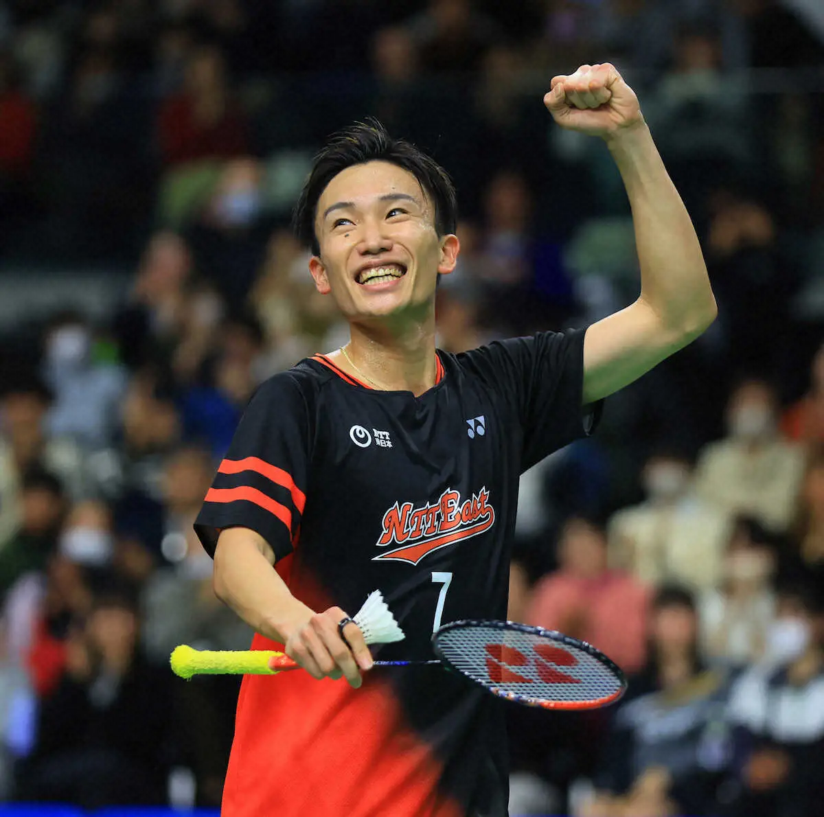 【画像・写真】桃田背中痛押して連覇　五輪に意欲「パリ五輪に凄く出たい」バドミントン全日本総合選手権