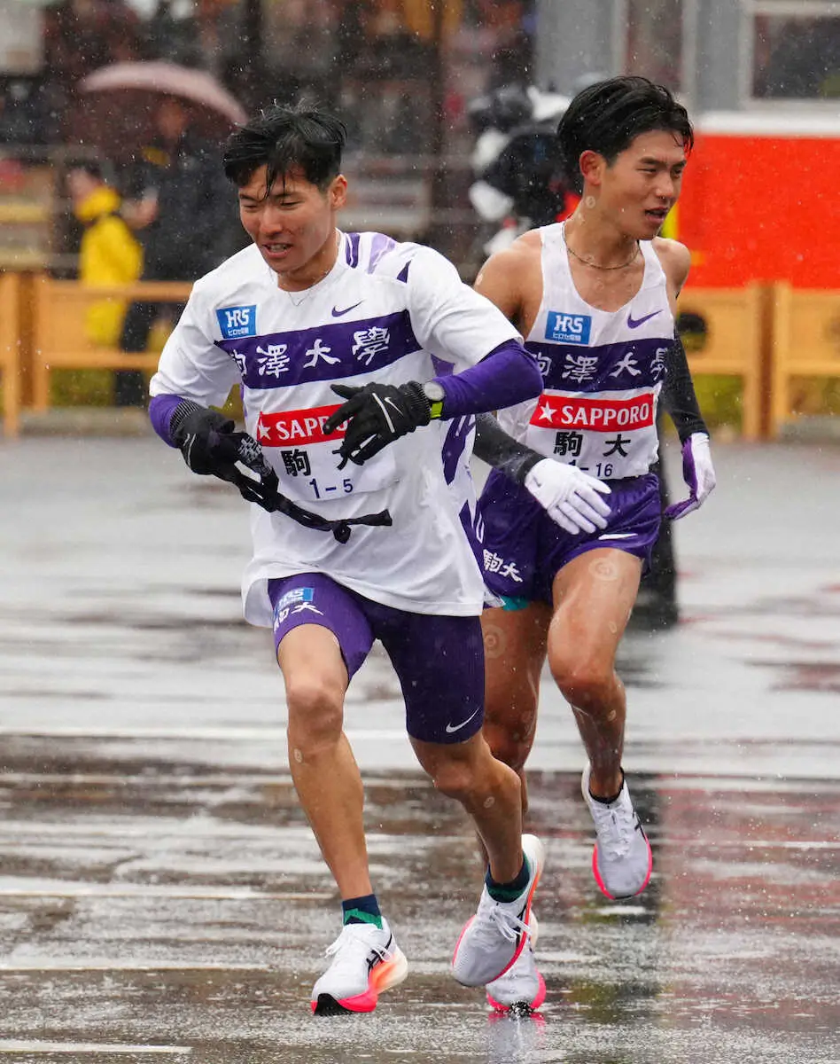 【画像・写真】【箱根駅伝】駒大は往路2位　藤田監督が分析する敗因「動かなかった」　連続3冠へ2分38秒差諦めない