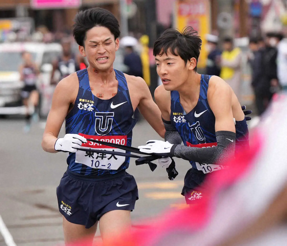 【画像・写真】【箱根駅伝】4位東洋大・梅崎　2区で8人抜き「良い流れで順位上げられた」