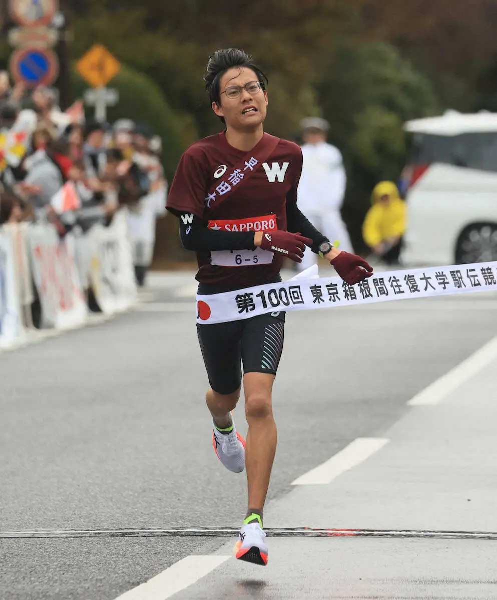 【画像・写真】【箱根駅伝】5位早大に「山の名探偵」　1年・工藤がコナン君ばりに“難題”解決