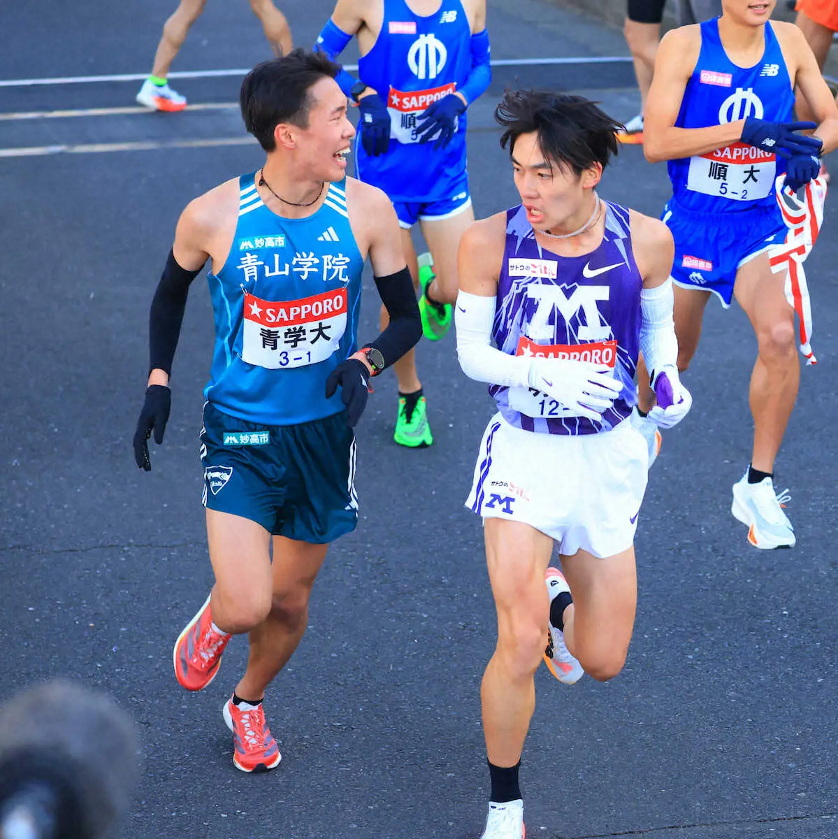 【画像・写真】【箱根駅伝】23位明大　1区8位スタートも急降下　指揮官「ピーキングが合わなかった」