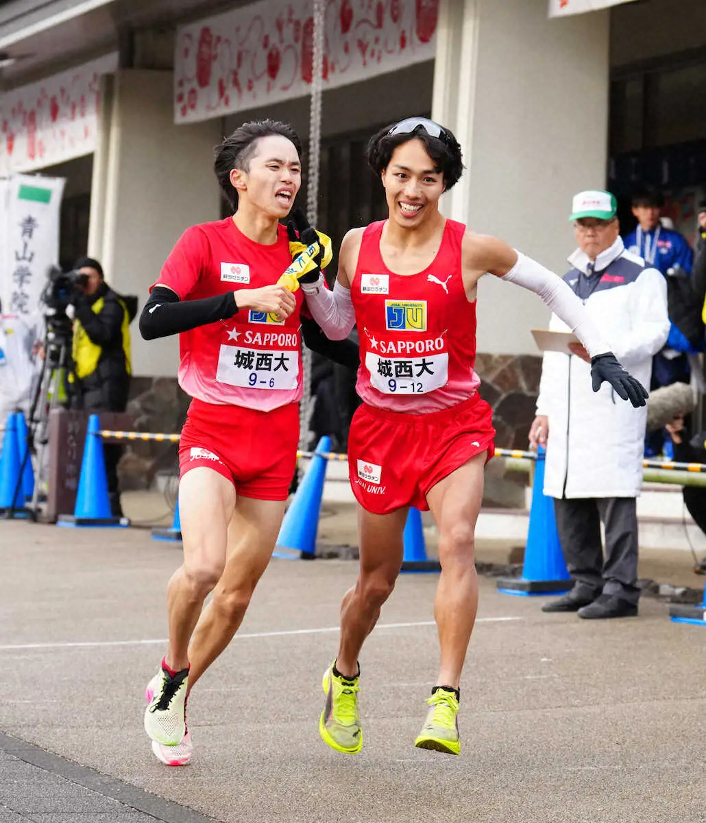 【画像・写真】【箱根駅伝6区】石川県出身の城西大・久保出が3位をキープ、故郷陸連「唯一の石川県出身者」にエール