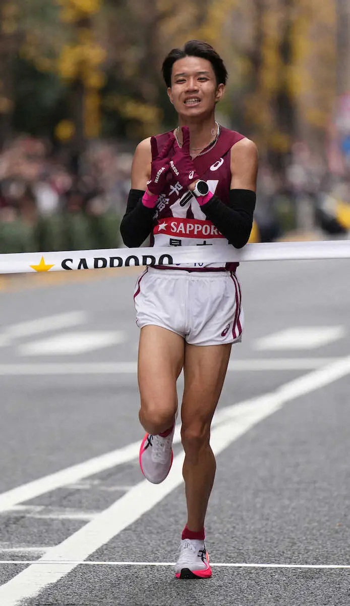【画像・写真】【箱根駅伝】早大7位　シード堅持　花田監督「目標の100％に近い結果」