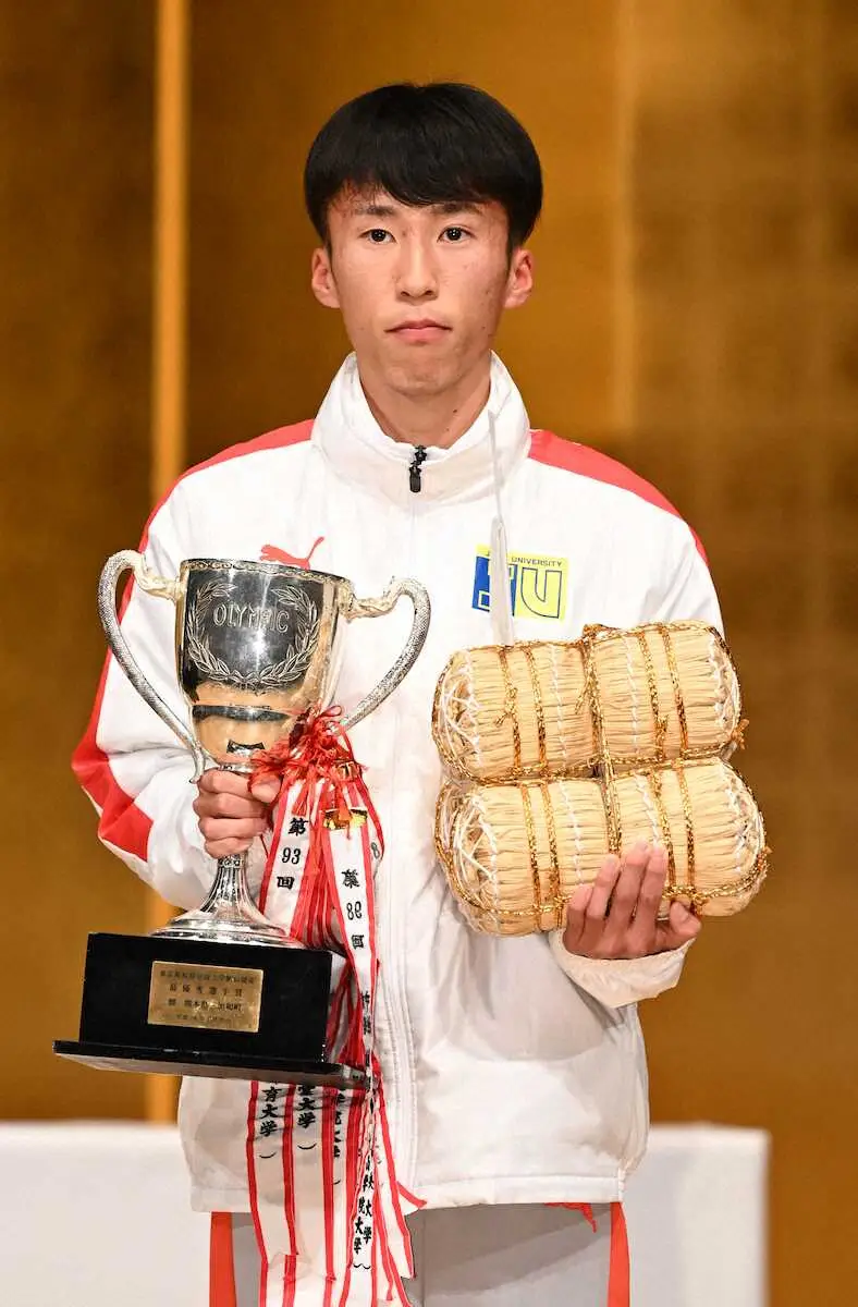 【画像・写真】【箱根駅伝】3位城西大、山攻略大躍進　下りの久保出が故郷・石川に「元気を」　「妖精」山本は金栗賞