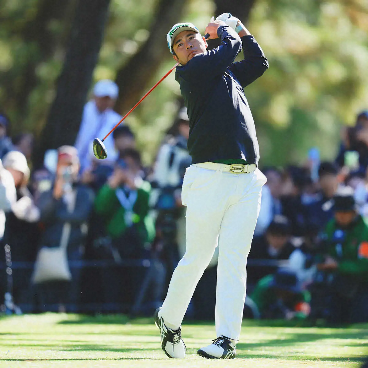 【画像・写真】松山英樹　逆襲の一年へ、パリ五輪よりもメジャー「やっぱり、うん、優勝したい」首の回復は順調