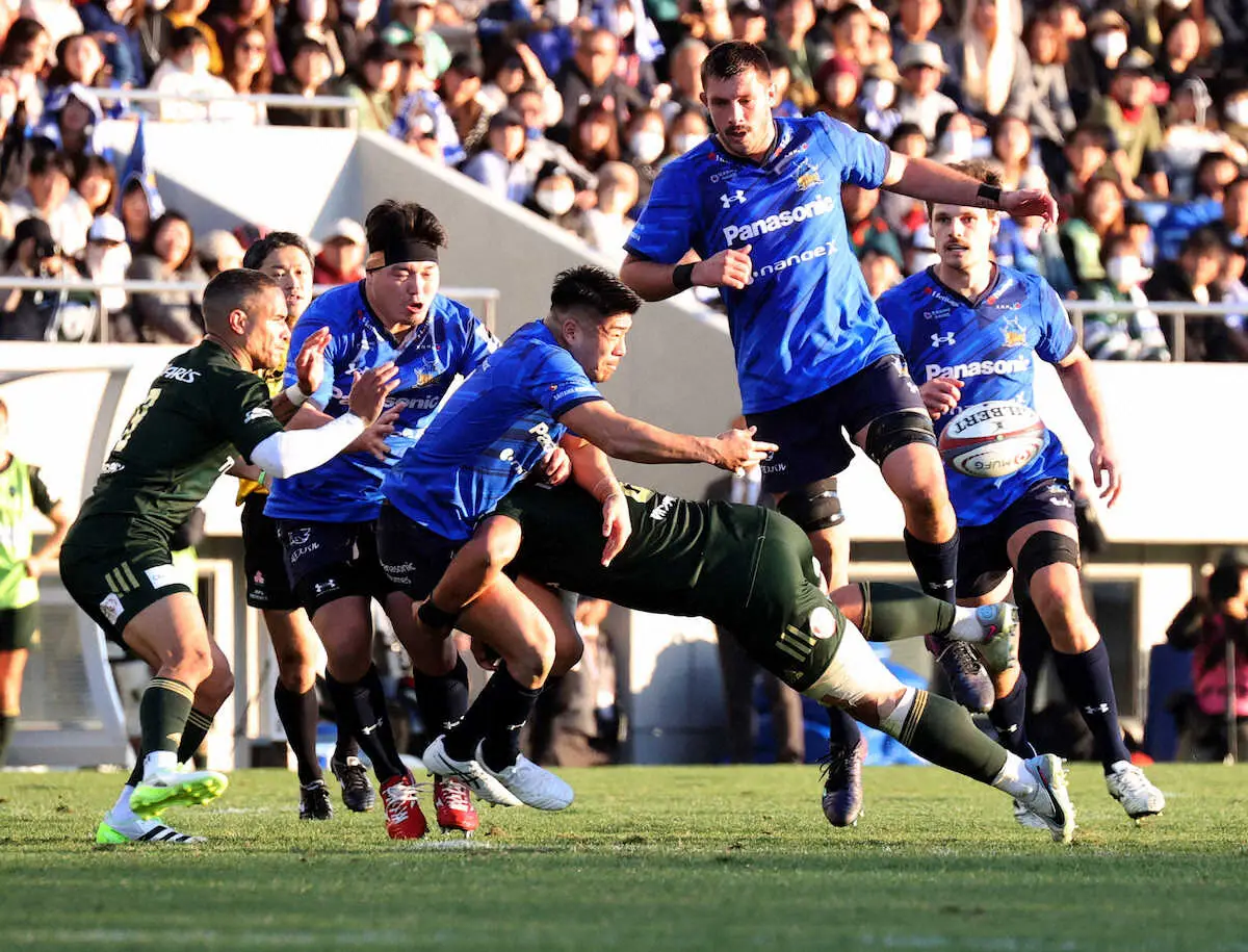 【画像・写真】【リーグワン】埼玉が逆転勝利で開幕4連勝　松田力也「楽しんだ」　バレットとの司令塔対決制す
