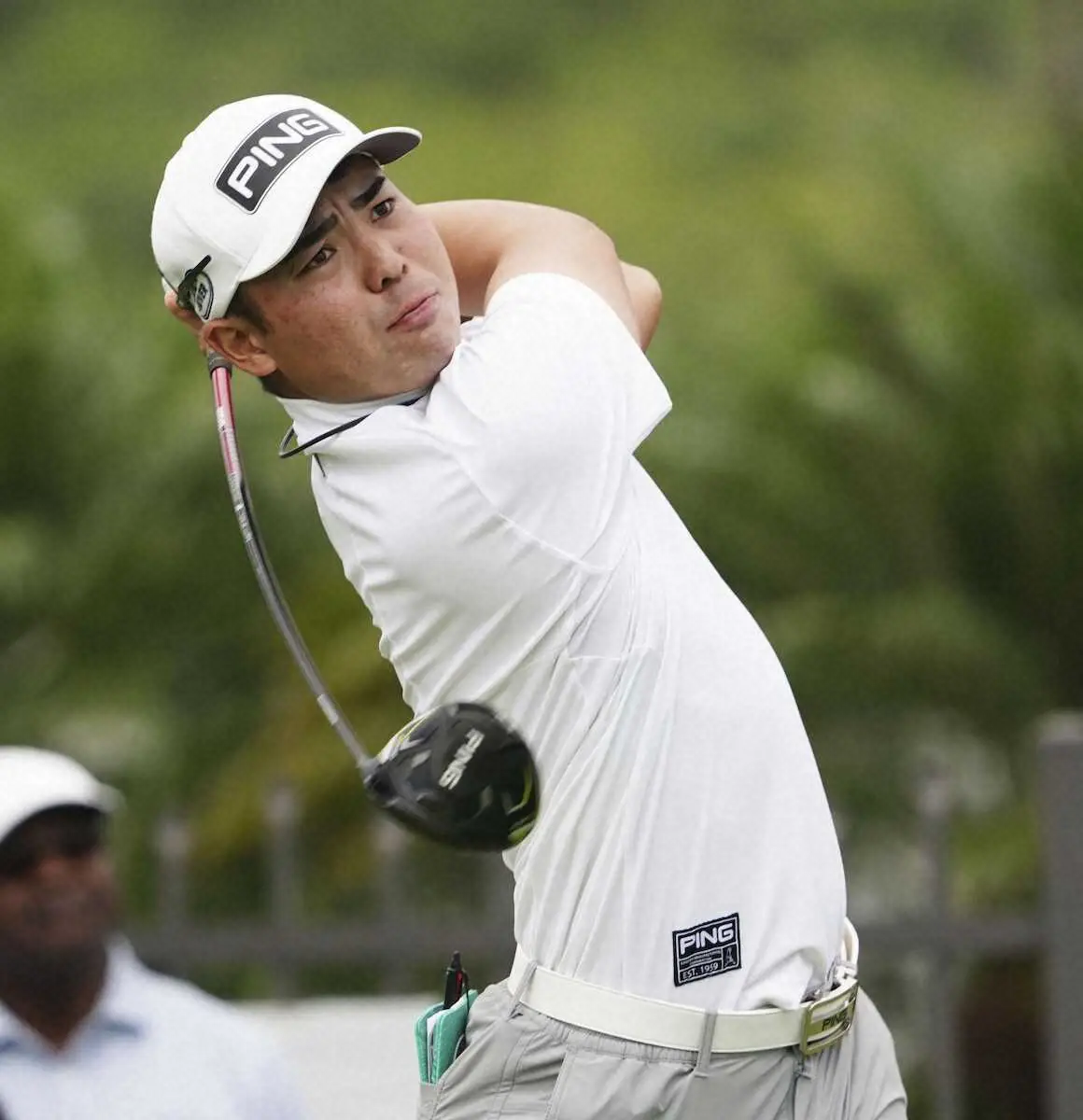 【画像・写真】蝉川泰果　65で2差14位浮上！　決勝ラウンドへ気合「自分らしくバーディーを量産したい」