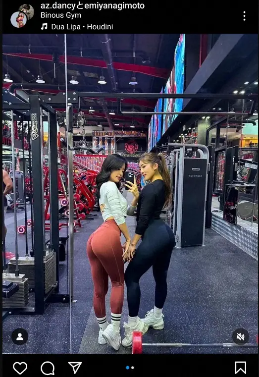 【画像・写真】“ビキニ・アスリート”ダンシーあずさ　美ヒップ2ショット公開に「ヒップライン最高」「超カッコイイ」