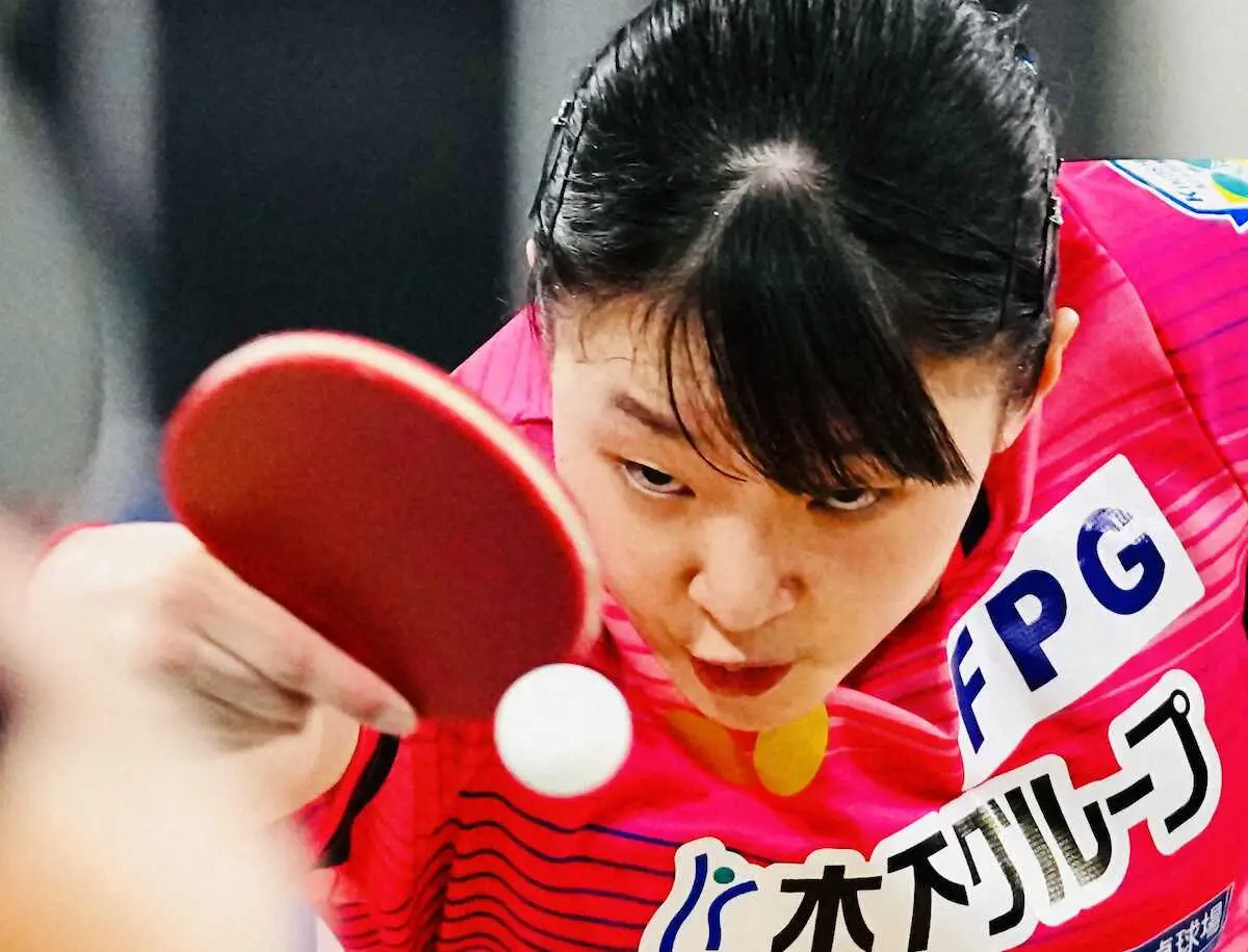 【画像・写真】【卓球全日本選手権】ジュニア女子シングルスは張本美和が連覇 　五輪代表3枠目へまず1冠