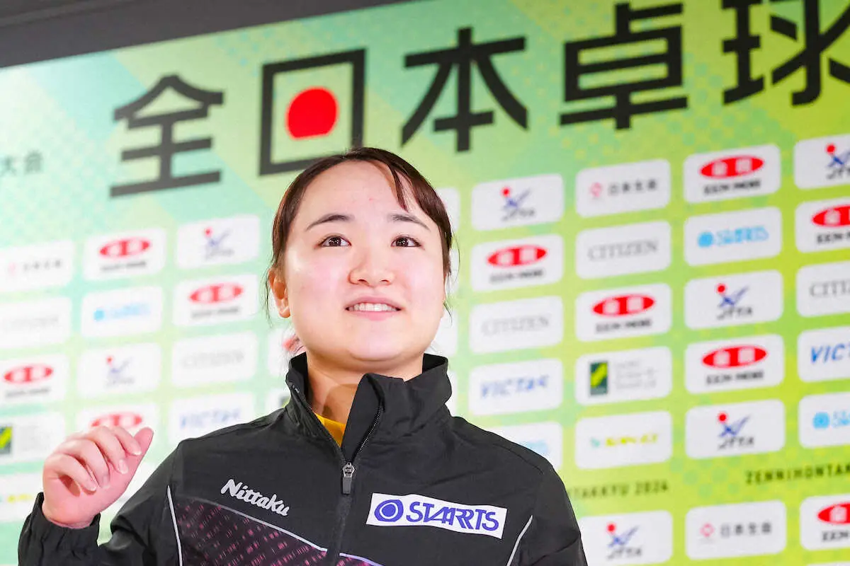 【画像・写真】【卓球全日本選手権】伊藤美誠　平野美宇と一騎打ちの五輪選考レースは意識せず「優勝が目標。楽しみたい」