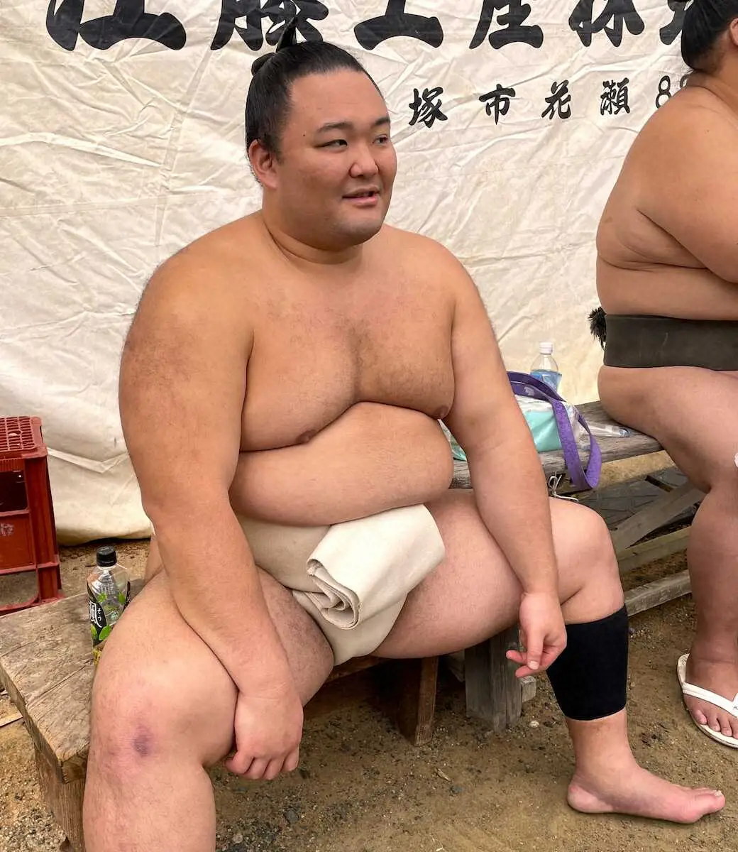 【画像・写真】朝乃山　13日目から再出場　豪ノ山戦が決まる　あと1勝で2場所ぶり勝ち越し　8日目に右足首痛める
