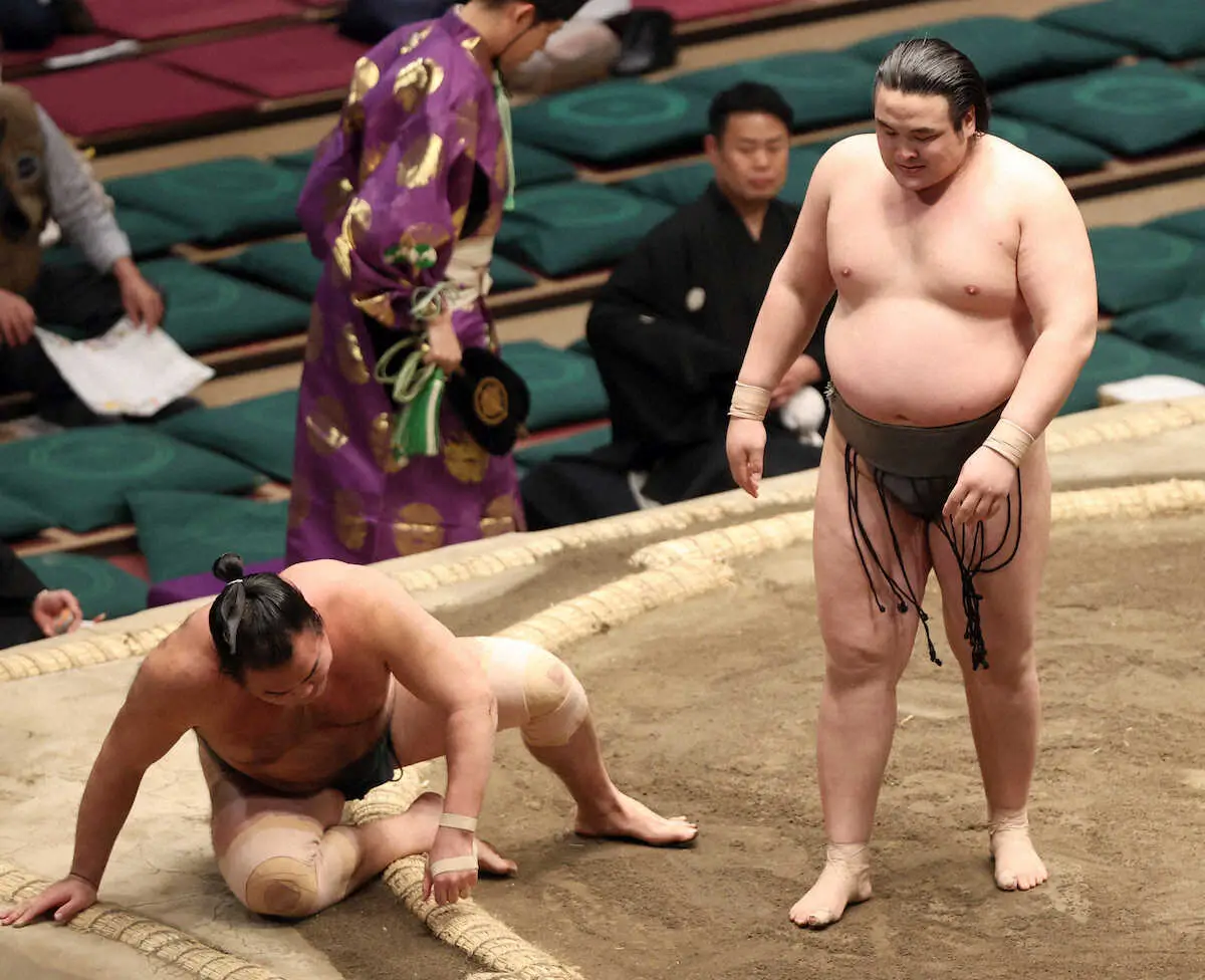 【画像・写真】幕下・阿武剋が“因縁”の相手に雪辱　緊張したデビュー戦は「木でできた人形みたいだった」