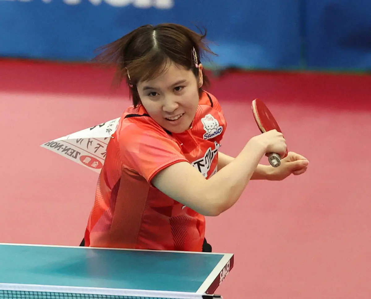 【画像・写真】【卓球】平野美宇、まずは張本美和と組むダブルスで好発進　五輪シングルス代表懸けた戦いは26日初陣