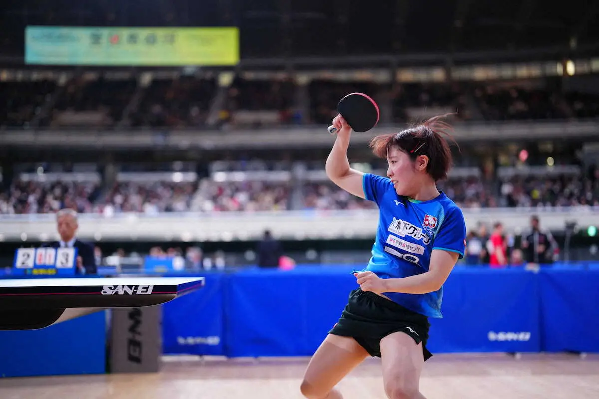 【画像・写真】平野美宇  五輪代表確実の背景に戦術の幅　出遅れもみま&ひな連破が「ターニングポイント」