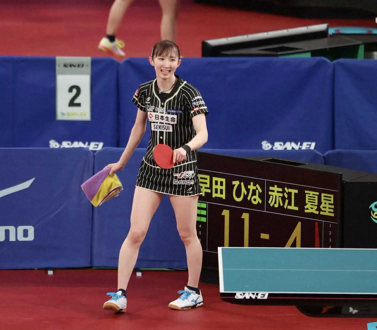 【画像・写真】早田ひな、決勝進出！2年連続3度目の日本一に王手　張本美和との決戦へ「楽しみたい」