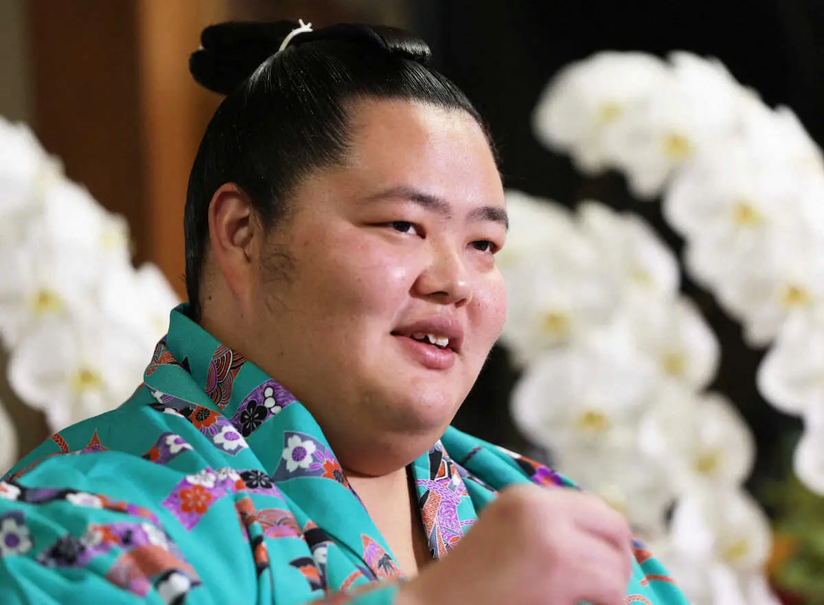 【画像・写真】琴ノ若「大関で終わりではない」横綱への決意　60年もの！？琴桜の明け荷が置かれるサプライズも