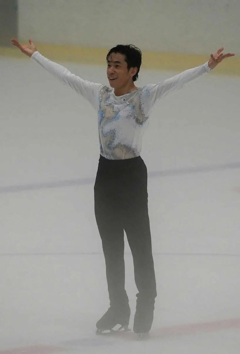 【画像・写真】織田信成は78・09点で3位発進　首位に三宅星南　国スポ成年男子SP