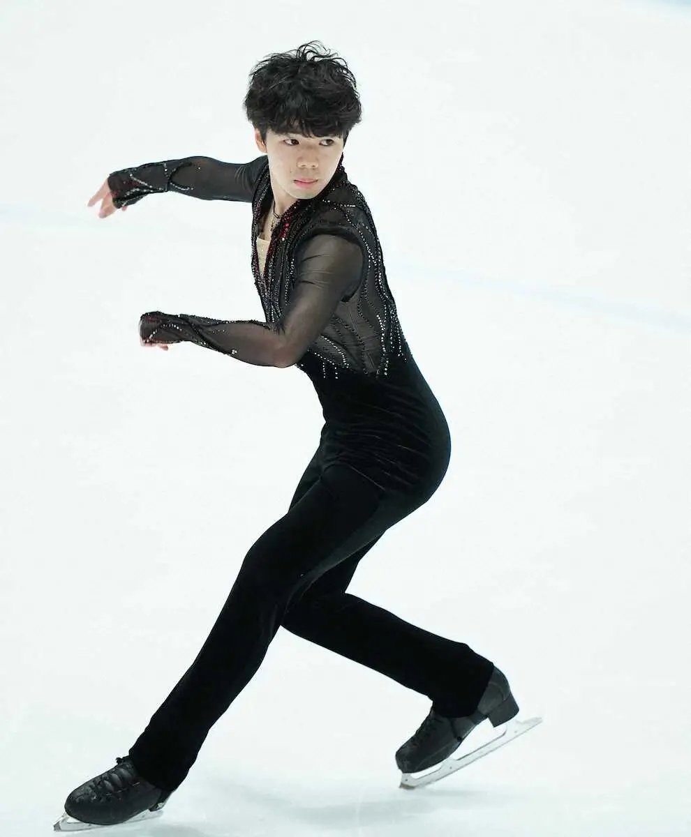 【画像・写真】佐藤駿「うれしい」自己ベスト大幅更新で2位発進「おおお！スゲーじゃん」日下コーチ驚き