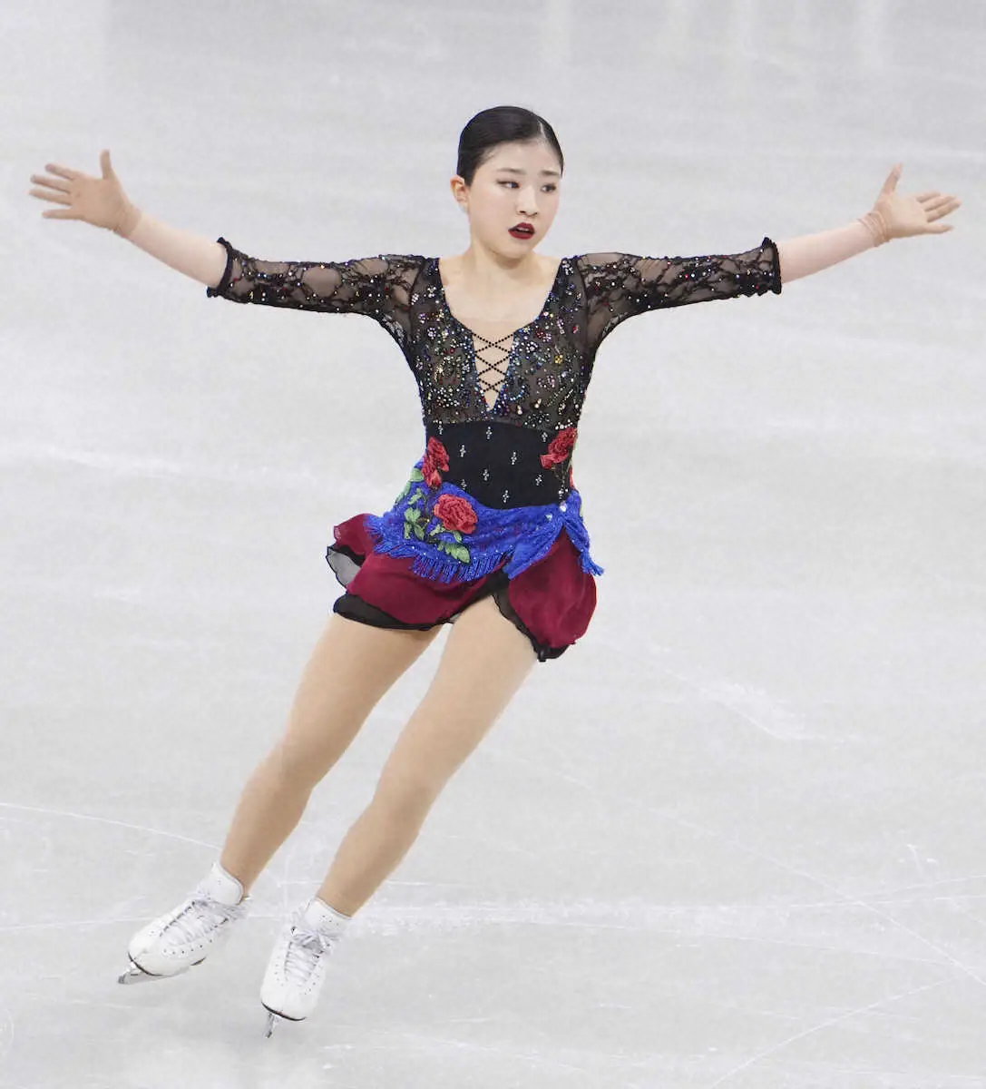【画像・写真】千葉百音　女子SP自己新で首位発進「今できる自分の最大のパフォーマンスを出せた」　四大陸選手権