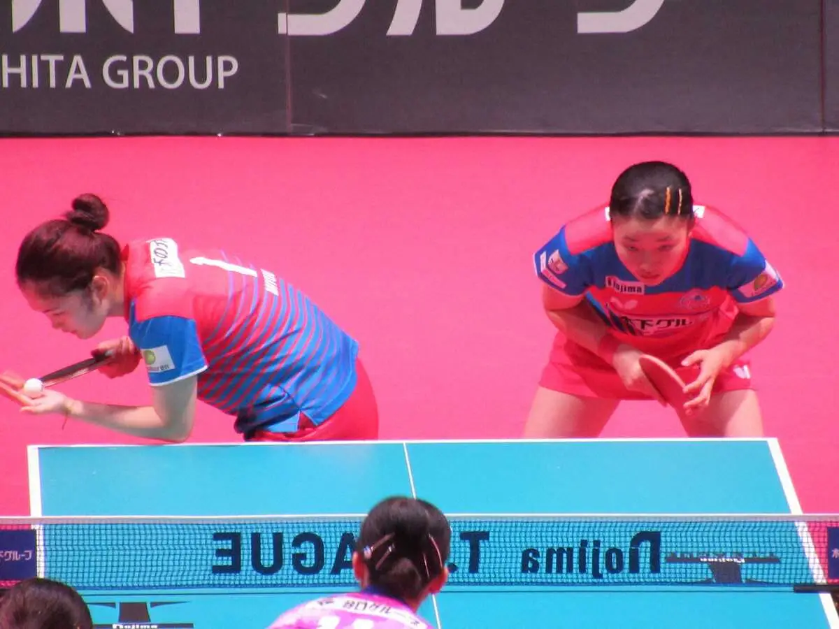 【画像・写真】15歳・張本美和は「ドキドキ」　5日発表の五輪3枠目、伊藤美誠と一騎打ちの様相