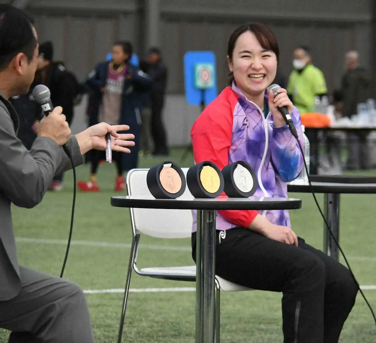 【画像・写真】伊藤美誠　パリ代表発表を前にイベント参加「現役選手で金メダルを獲っているのは私だけ」「どんどん上を」