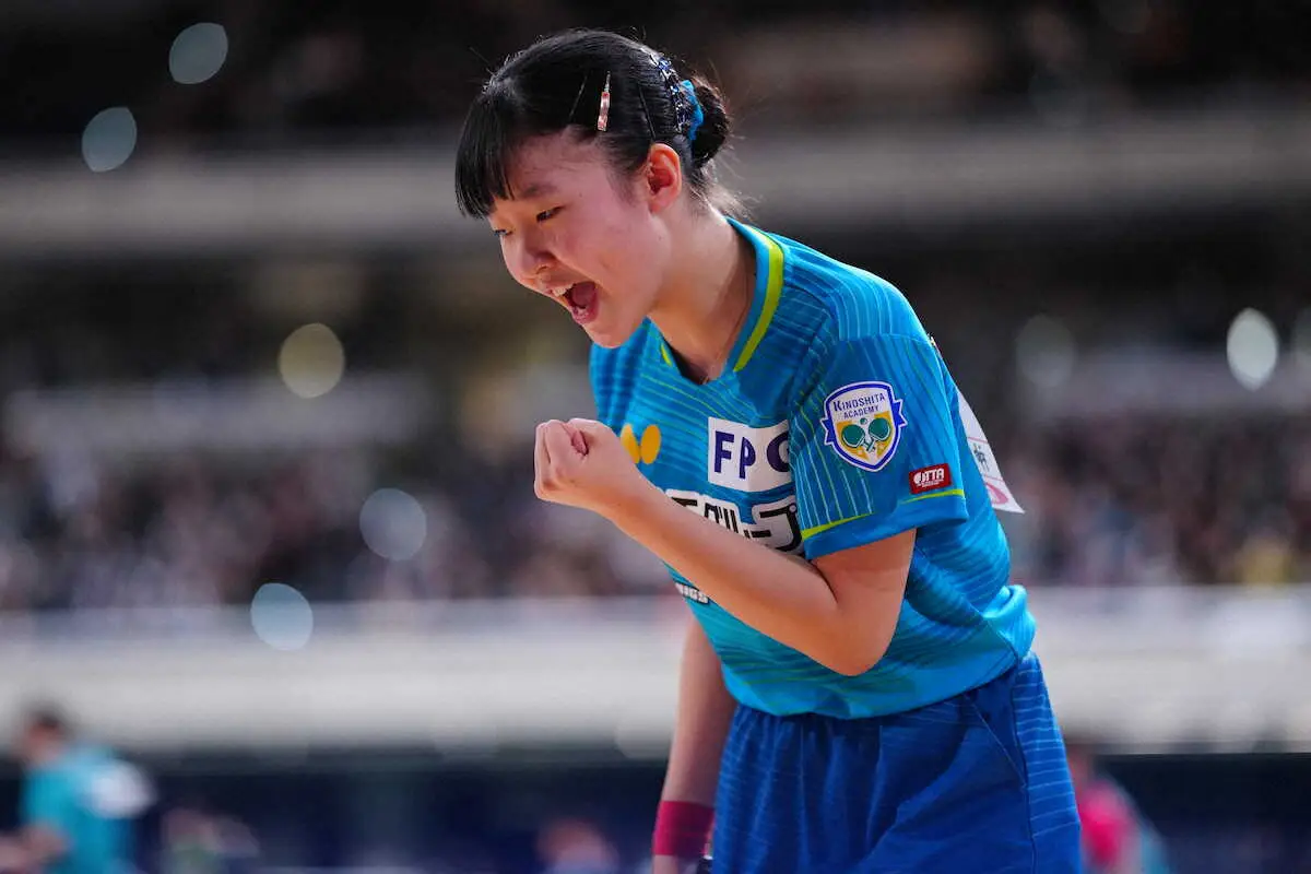 【画像・写真】【卓球】15歳・張本美和がパリ五輪代表に　団体戦で夢切符　女子監督「ふさわしい」　伊藤美誠は選ばれず