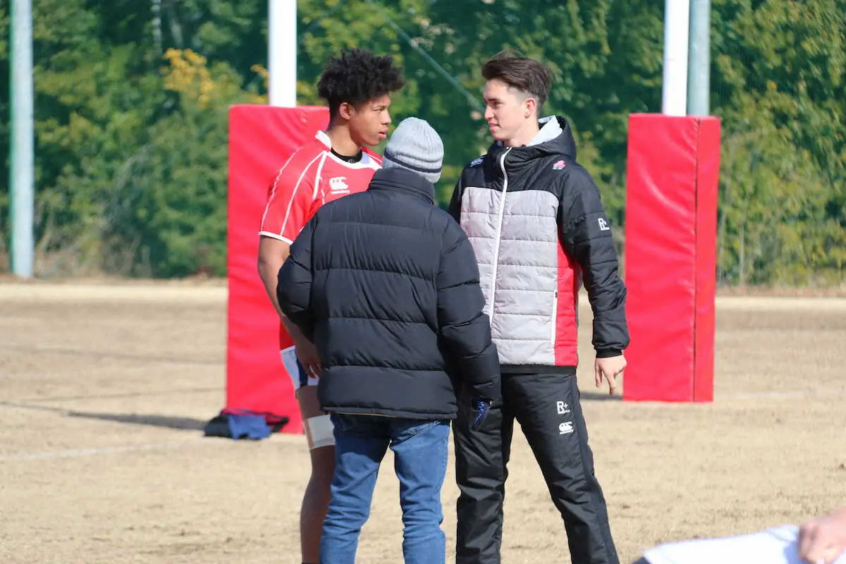 【画像・写真】19歳でラグビー日本代表候補合宿参加の石橋チューカ「めちゃくちゃ貴重な経験だった」