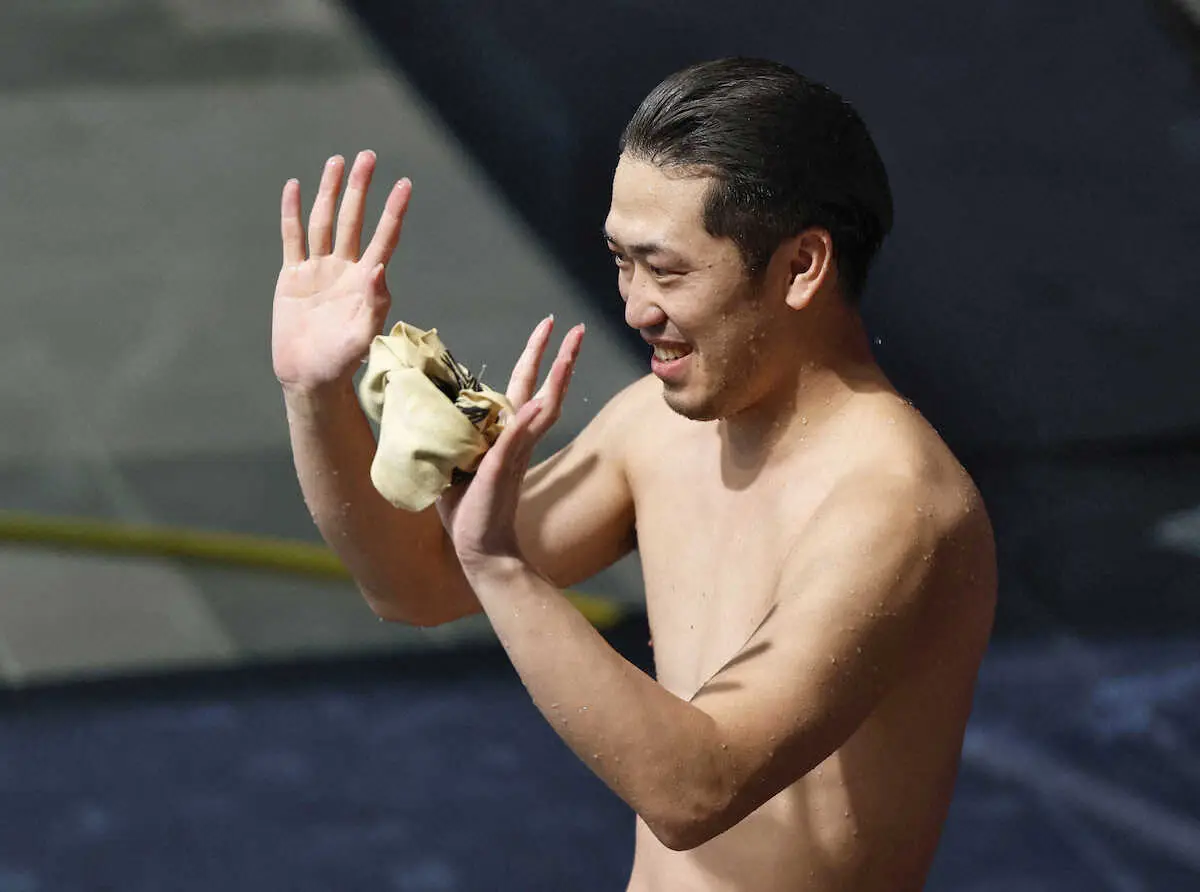 【画像・写真】飛び込み男子　坂井納得9位　パリ切符獲得　31歳ベテランが技術駆使し善戦