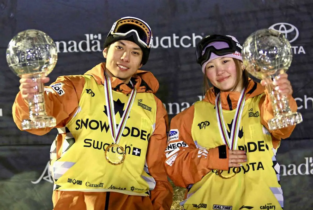 【画像・写真】スノーボードW杯　女子・小野&男子・平野流が2季連続のV