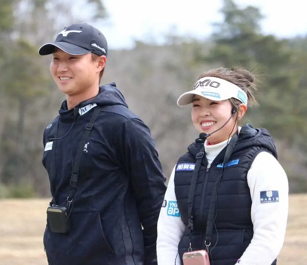 【画像・写真】山下美夢有と平田憲聖がジュニア世代と交流　「やり続けるのが大事」「色んなことがゴルフにつながる」