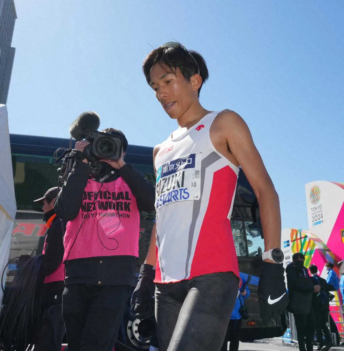 【画像・写真】【東京マラソン】鈴木健吾まさか28位…一山麻緒との夫婦五輪ならず「自分の力がなかった」