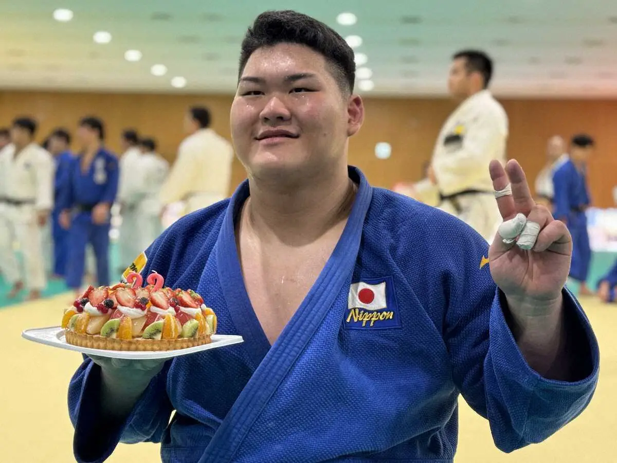 【画像・写真】柔道・斉藤立　パリ五輪金メダルへ減量プラン「力が出る範囲で落としたい」