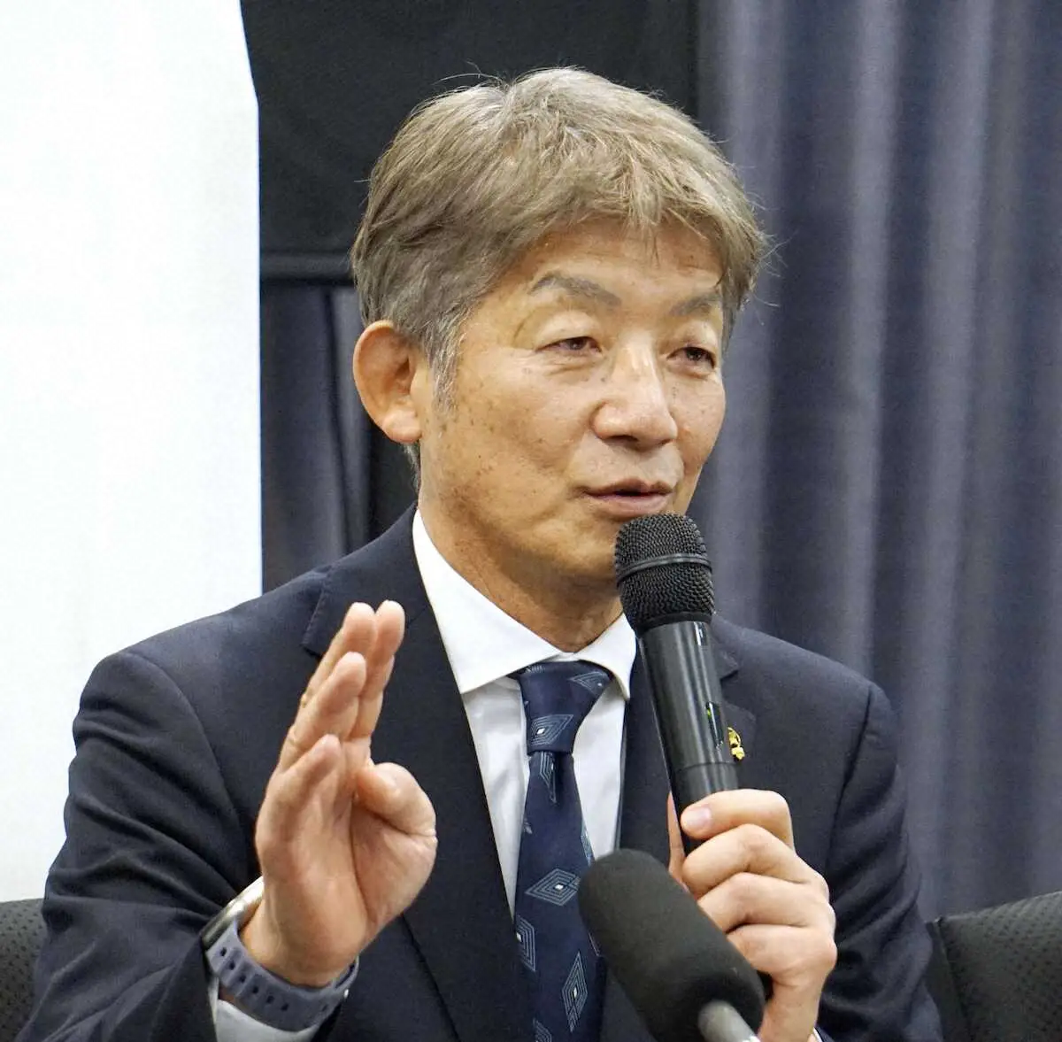 【画像・写真】明神正嗣氏　PGA新会長に選出　スポンサー縮小の現状に「一つずつ解決しながら前に」