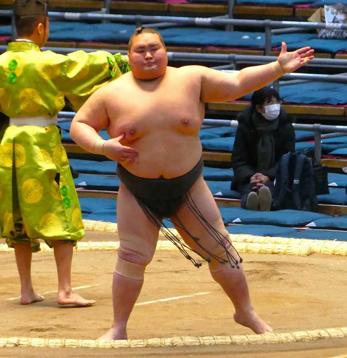 【画像・写真】元十両・栃丸が231日ぶり白星「もう一回上がる覚悟」両膝手術から復帰　序二段の土俵で大歓声
