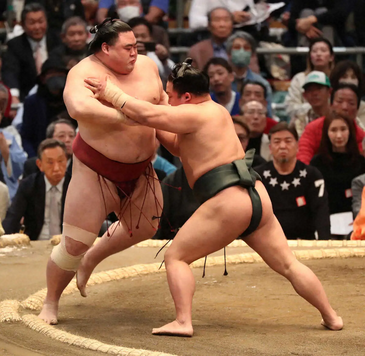 【画像・写真】翠富士が幕内100勝　黒星も100個でちょうど五分「勝ちが多くなるように頑張ります」