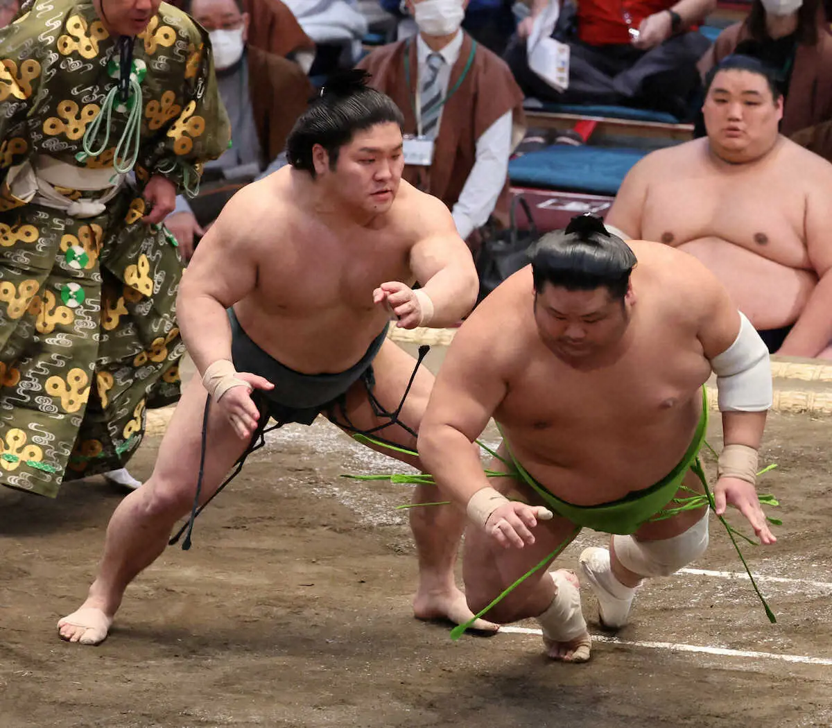 【画像・写真】十両・朝紅龍が絶好調7連勝！「黄色い声援は耳に入ります」地元・大阪で増す盛り上がり