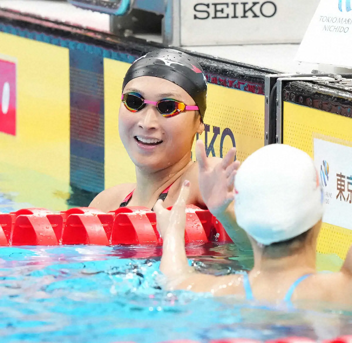 【画像・写真】【競泳】池江100M自由形で余力を残して全体1位で決勝へ「リラックスして泳げた」