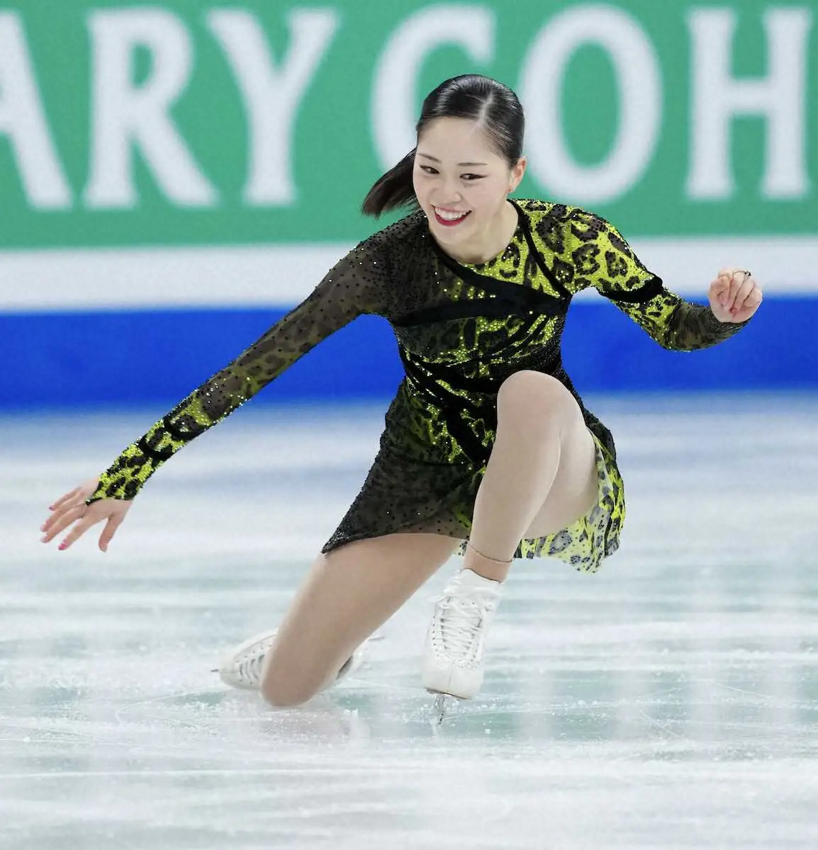 【画像・写真】SP8位の吉田陽菜「思い切ってできた」3回転半回避も納得デビュー